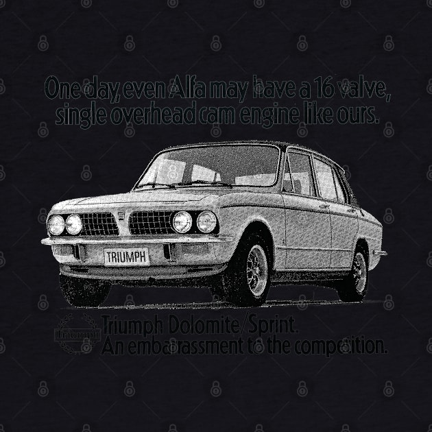 TRIUMPH DOLOMITE SPRINT - advert by Throwback Motors